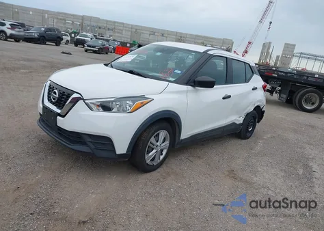 2020 Nissan Kicks S Xtronic Cvt z USA, uszkodzony, nr VIN 3N1CP5BV0LL529635
